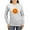 Ash Gray, variant on CafePress - Sun Chakra Women's Long Sleeve T Shirt - Women's Long Sleeve Graphic Casual T-Shirt