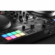 Hercules DJCONTROL INPULSE T7 2-Channel DJ Controller with (2) Gemini AS-2115BT Speakers Package