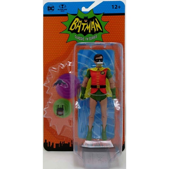 DC Retro Batman 1966 6 Inch Action Figure Wave 7 - Robin with Oxygen Mask