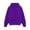 #6-Dark Purple, variant on Zimjoy Fleece Hoodie for Men Solid Plain Casual Loose Hooded Fleece Sweatshirt with Pocket Long Sleeve Drawstring Cozy Pullover Sweatshirts Outwear, Wine S