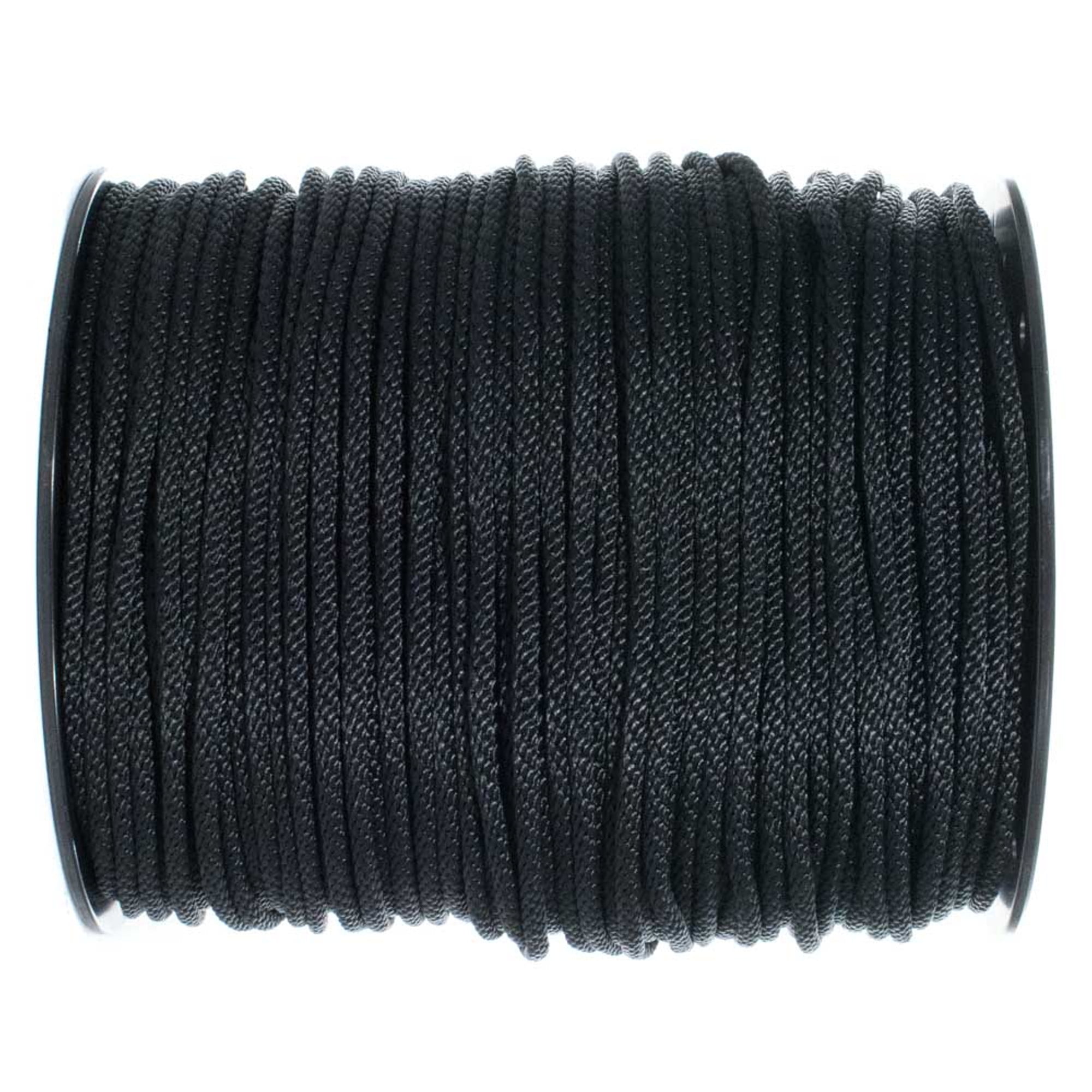 Golberg Black Shock Cord, Bungee Cord - (1/8 Inch x 100 Feet)