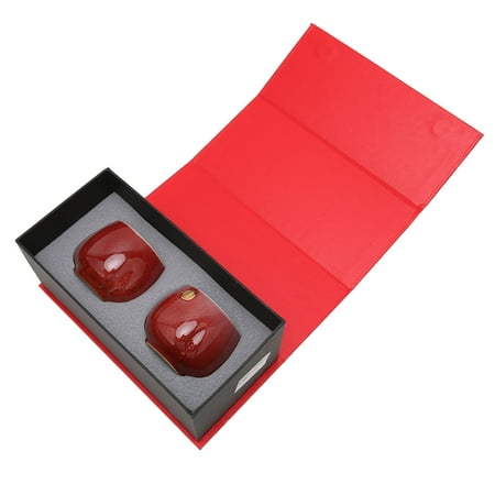 

Teacup Kung Fu Tea Cup Portable 2Pcs Beautifully Packaged Durable For Person Use For Gifts
