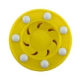thumbnail image 2 of Remplacement de Coureurs de Hockey de Rue, Rondelle de Hockey sur Roulettes pour Meilleur Tournage, Passes, Manipulation du Bâton, Ballon d'Entraînement QUAD - Jaune, 2 of 8