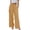 Gamboge, variant on Wrongduck Women's Loose Fit Palazzo Pants Cotton Linen Wide Leg Trousers with Drawstring Waist and Side Pockets