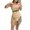Khaki, variant on Women's Fringe Square Neck Bodycon Mini Dress Belted with Fringe for Party Night Out 100% Polyester Sleek Silhouette