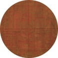 thumbnail image 1 of Ahgly Company Indoor Round Persian Orange Traditional Area Rugs, 5' Round, 1 of 1