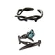 thumbnail image 5 of 2Pcs Anillo de dedo Anillo de pareja Thorn Rose Anillo abierto Anillo de cola creativo (Negro), 5 of 6