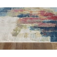 thumbnail image 6 of Luxe Weavers Nuvola 8722 Abstract Area Rug Ivory 5x7, 6 of 7