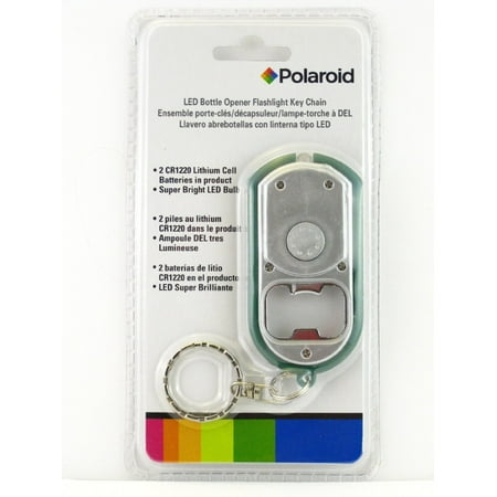 Bottle Opener Flashlight - polaroid bottle opener keychain with built-in led flashlight