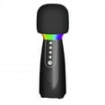 thumbnail image 1 of L868 Wireless Bluetooth Microphone Home Karaoke Professional Handheld Mic Speaker Audio Mp3 Player Black, 1 of 5