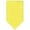 Yellow, variant on Dog Supplies Plain Bandana Yellow Small