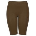 thumbnail image 1 of Gravity Threads Shorts Leggings pour Femmes - Marron, 1 of 2
