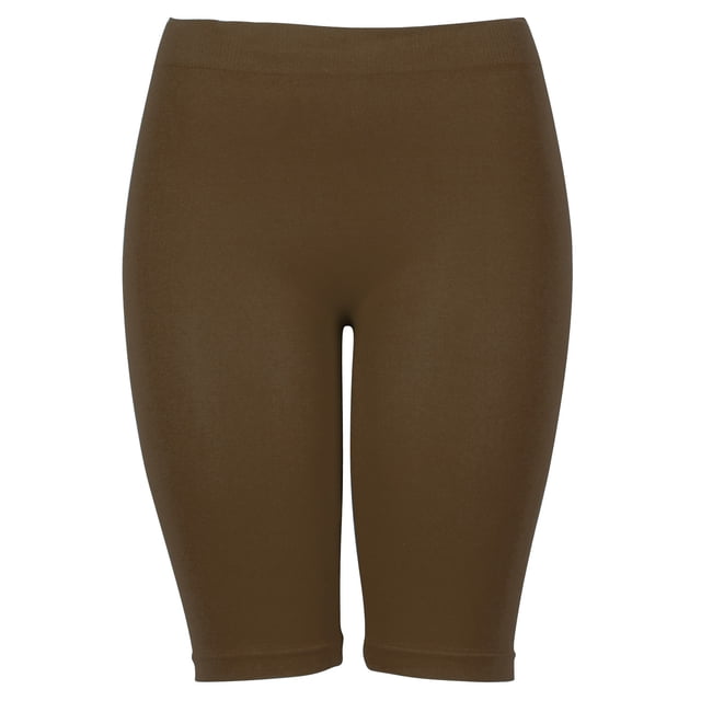 Gravity Threads Shorts Leggings pour Femmes - Marron