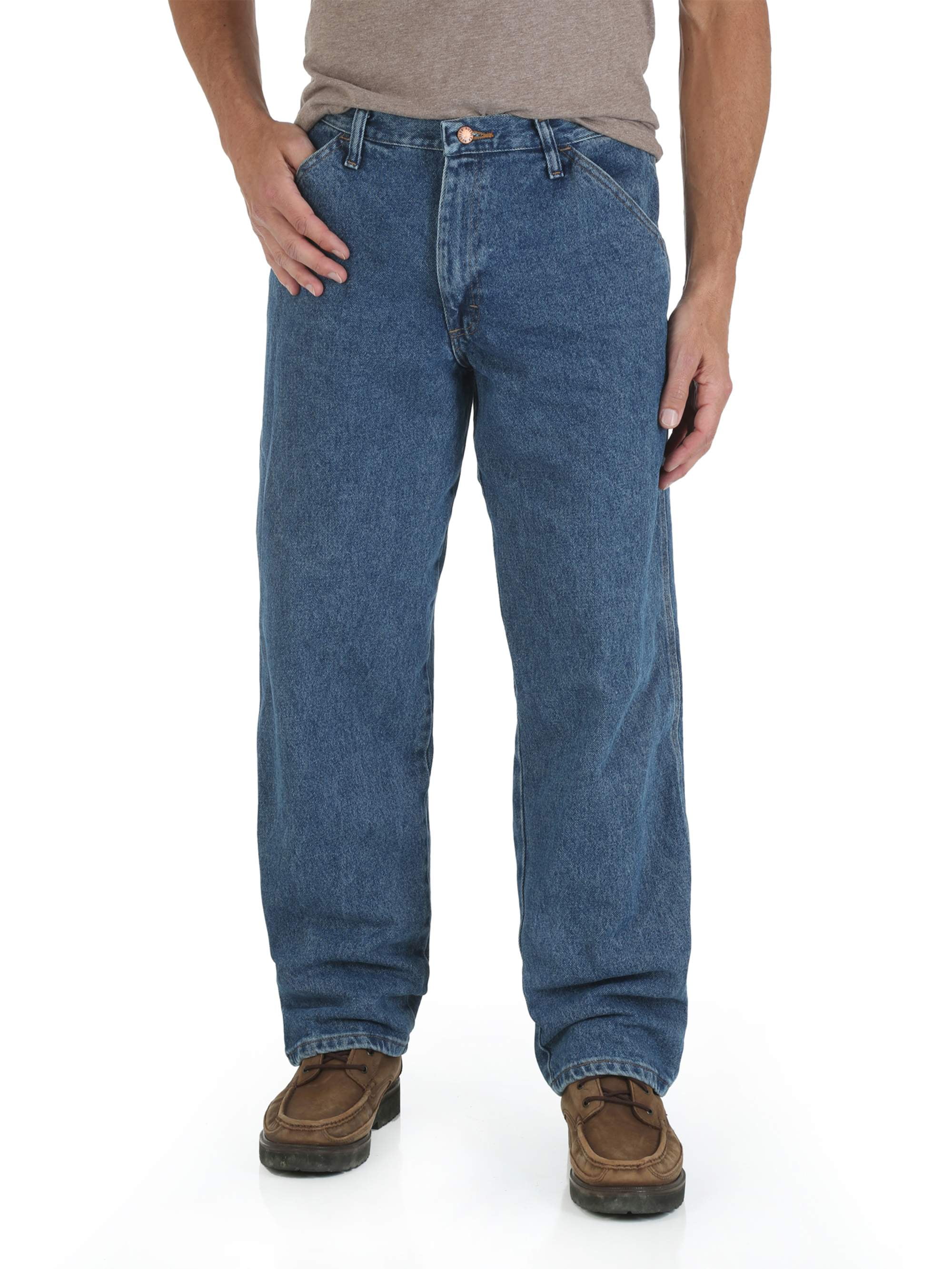 Wrangler Rustler Men's and Big Men's Straight Leg Carpenter Jeans - Walmart .com