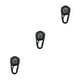 thumbnail image 5 of Inteprter Mosquetón digital Clip Relojes Reloj Moda Luminoso Reloj multifunción Hombres Pantalla de temperatura Relojes Negro Type1 NO1, 5 of 6