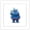 White Framed Version, variant on Gallery Pops Trolls Band Together - Biggie and Mr. Dinkles Wall Art, Unframed Version, 12" x 12"