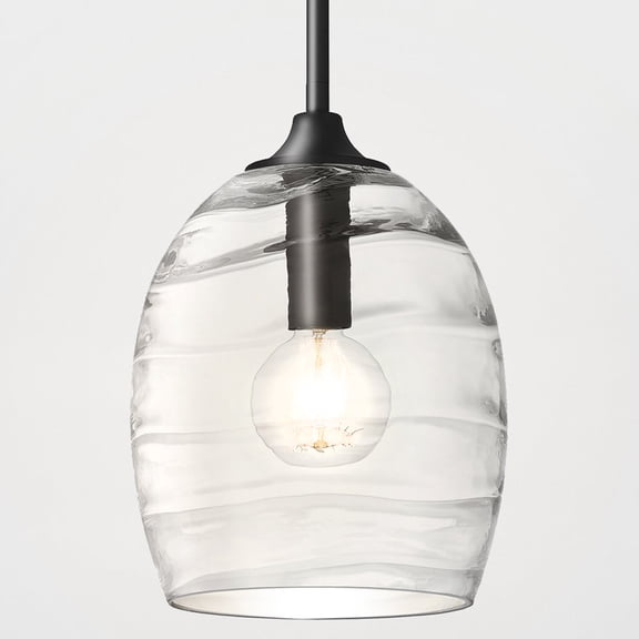 Luxury Contemporary Pendant, Matte Black, UQL5514