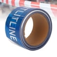 thumbnail image 1 of Rollo De Cinta De Precaución, 10 Piezas Azul Ligera Elasticidad Material De PE Cinta De Advertencia De Aislamiento Capa A Prueba De Agua Para Accidentes De Tráfico, 1 of 7