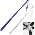 thumbnail image 1 of WADY 180°Dusters Multi Surface Duster Refills Kit Extender Handle, 2 Pcs Replacement Handles, Adjustable Telescopic Long Handle, Duster Handle Stick for Electrostatic Refill for Home Car Cleaning, 1 of 7