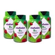 Vitafusion Vitamin B-12 1000 mcg Gummy Supplement, 140ct (Pack of 4)