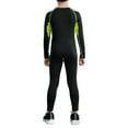 thumbnail image 3 of SUSUSU Boys Athletic Compression Set, High Performance Wear, Wicking Sports Shirt and Shorts, Training Activities, 3 of 8
