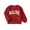 Red, variant on Actgleam Toddler Girls Boys Valentine's Day Sweatshirt Long Sleeve Crewneck Pullover Tops,Pink,5Years