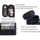thumbnail image 4 of Bolsa multifuncional para guardar brochas de maquillaje, neceser con 12 bolsillos, porta brochas, bolso de mano, organizador de viaje., 4 of 5