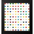 thumbnail image 2 of Lake, Shelley 15x16 Black Modern Framed Museum Art Print Titled - Black Heart, 2 of 5
