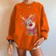 thumbnail image 2 of Blusa de manga larga informal con estampado de sudaderas para mujer a la moda navideña para mujer Fridja fhghd611, 2 of 4