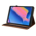 thumbnail image 5 of Allytech Galaxy Tab A 8.0 2019 Case T290 T295, PU Leather Slim Fit Lightweight Shockproof Full Protection Multi Anglge Viewing Stand TPU Back Cover Case for Samsung Galaxy Tab A 8.0 2019 T290,Brown, 5 of 6