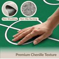 thumbnail image 6 of ODIKA 3'x5' Washable Accent Rug Athletic Field Theme With Corner Arcs And Halfway Line Details for Bedside, Nursery Room, Pet Friendly & Non-Shedding, 6 of 7