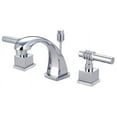 thumbnail image 2 of Kingston Brass KS4945QL Milano Widespread Bathroom Faucet Oil Rubbed Bronze, 2 of 4