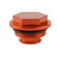 thumbnail image 3 of Tusk Anodized Rear Brake Reservoir Cap Orange For KTM 450 XCF-W 2023, 3 of 5