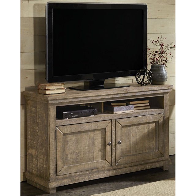 Progressive Meuble TV Willow 54 Pouces en Gris Vieilli