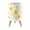 Color 1, variant on Small Trash Can with Lid Majestic Grizzly Bear Walking Snowy Forest Sunset 1.8 Gallon Dog Proof Trash Can Round Garbage Can Waste Bin Wastebasket for Bathroom Bedroom Living Room