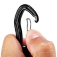 thumbnail image 4 of Amdohai wivel Carabiner Clip 360° Rotatable Spinner Carabiner Small Wiregate Carabiner Rotational Hammock Clip Hook, 4 of 8