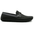 thumbnail image 2 of Aston Marc Men's Driving Shoe, Stylish and Comfortable Slip-On Footwear for Casual Wear- Black, Size 13, 2 of 6