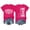 Hot Pink, variant on MEICHEN Graduation Gifts for Her: Senior Mom 2026 T Shirt for Women Class Of 2026 Graduation Double Print Top Womens Spring Summer Tops