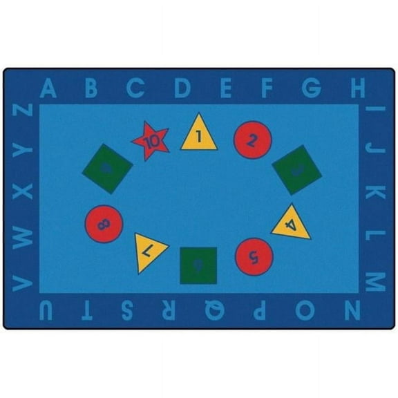 Carpets for Kids 72.82 Early Learning Value Rug  6 ft. x 9 ft.