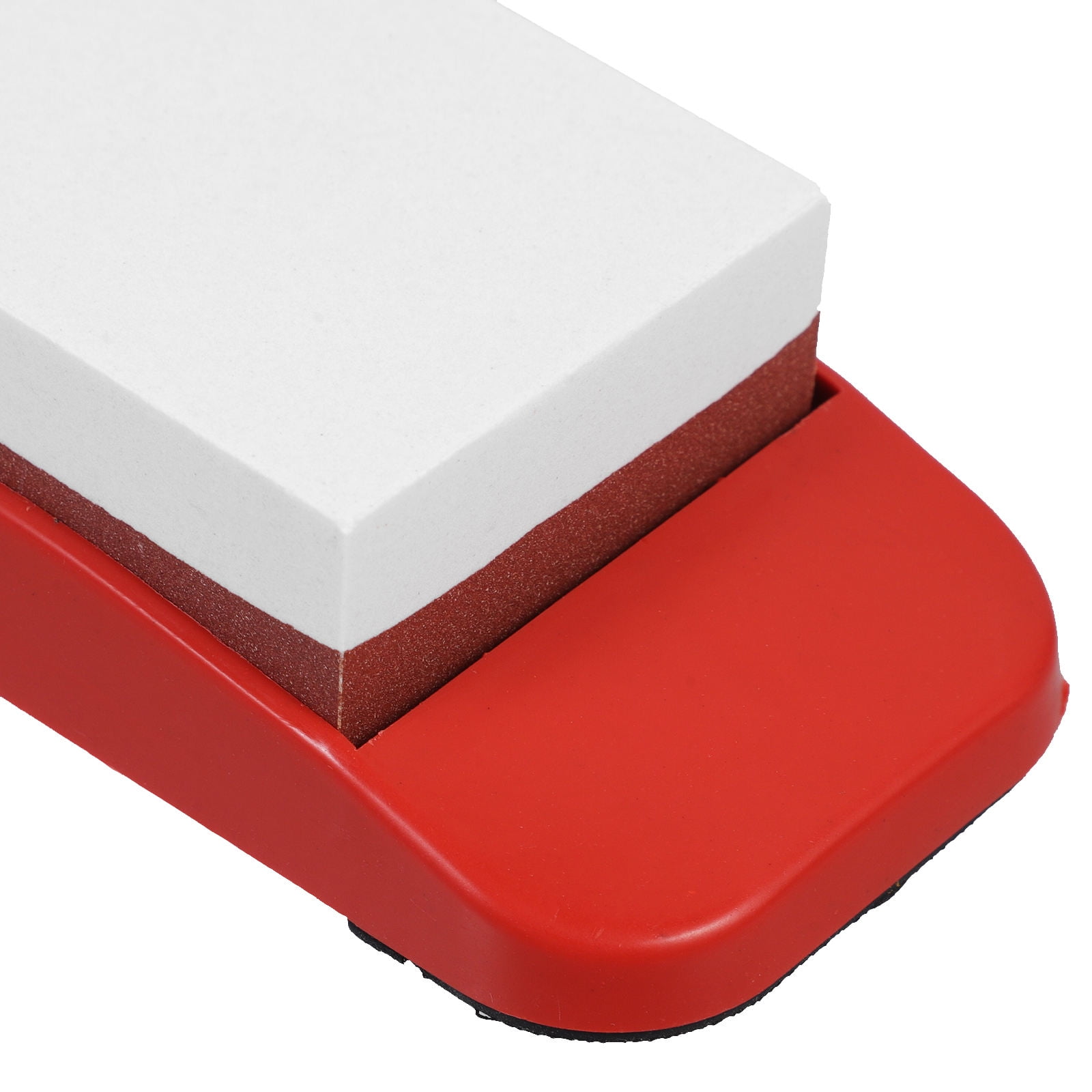 OUNONA Brown Sharpener for Kitchen Knives, Sharpening Stone with Fast and Effective Results
