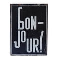thumbnail image 1 of "Bonjour" Wooden Wall Art, 1 of 1