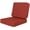 red, variant on Favoyard Outdoor Deep Seat Cushion Set, 19 x 19 Inch Rainproof & 3-Year Fade Resistant Wicker Furniture Cushions with Ties for Chair, Sofa, Couch