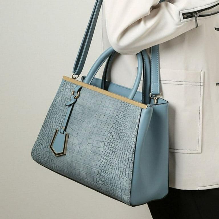 Cocopeaunt Ladies Luxury Designer Leather Shopper Bag