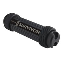 Corsair 64GB Flash Survivor Stealth USB 3.0 Flash Drive, Black