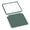 dark night green, variant on 6.8inch Electronic Reader Shockproof Cover Split Design With Auto Sleep Wake Precise Cutout for 5