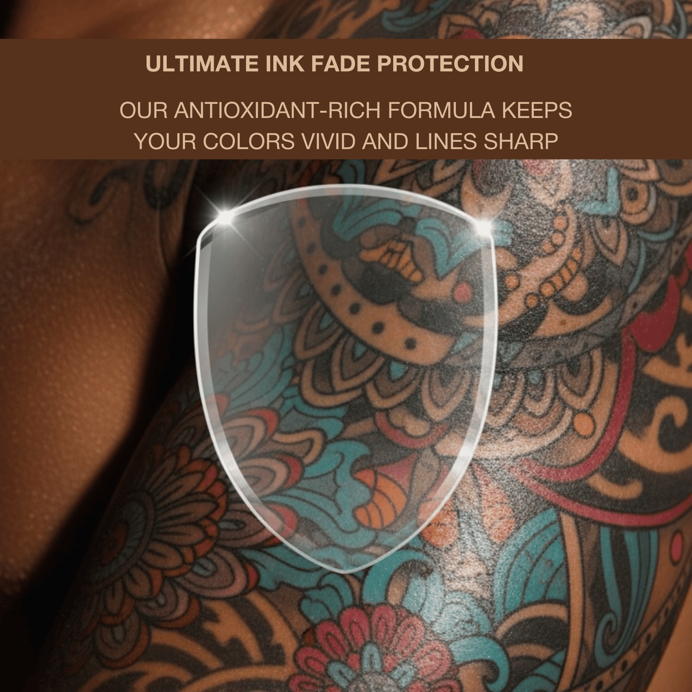 Onyx Tattoo Tanning Lotion with Bronzer - Fade Protection, 6.76 fl oz