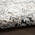 thumbnail image 5 of Nourison Dekor 7'10" x 9'10" Ivory Charcoal Vintage Indoor Area Rug, 5 of 9
