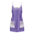 thumbnail image 5 of NMMUED Two Piece Sets for Women Womens Short Sets Tank Top and Shorts Set Women Summer Outfits for Women Matching Sets Women Clothing, Purple XXL, 5 of 5