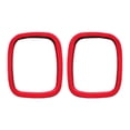 thumbnail image 2 of 2pcs Strong Rectangle Road Skates Roller Protective Skates - Red, 2 of 10