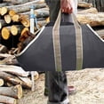 thumbnail image 4 of mmirethe Canvas Log Carrier Tote Bag Accessories Multifunctional Practical Wood Storage Holder for Camping, 4 of 4